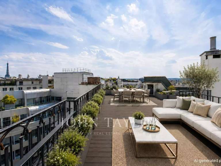 Appartement Paris 16e - 5 chambres - 330m²