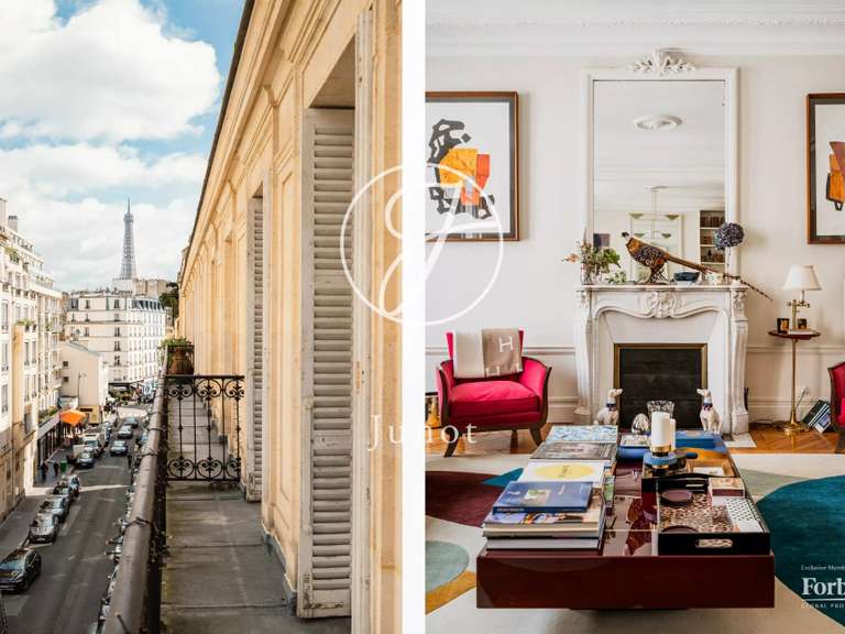 Appartement Paris 16e - 2 chambres - 93m²