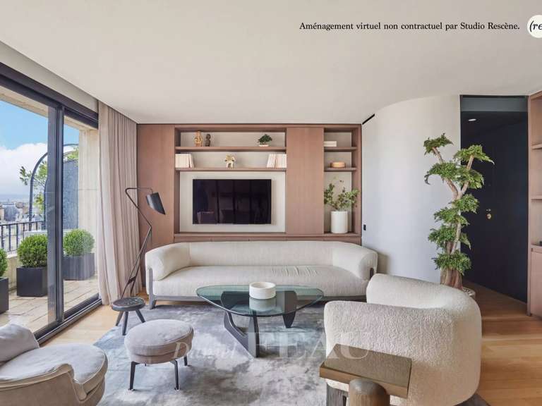 Appartement Paris 16e - 2 chambres - 100m²