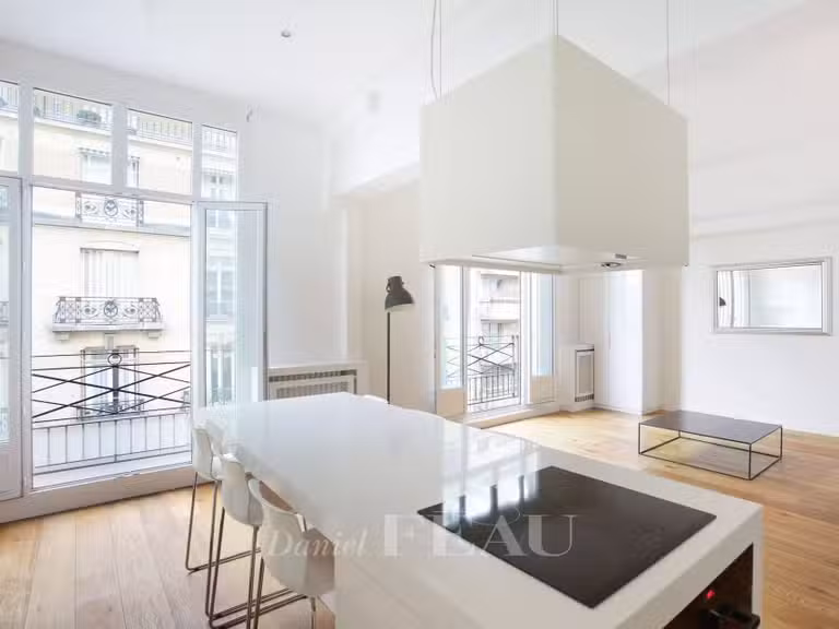 Appartement Paris 16e - 2 chambres - 76m²