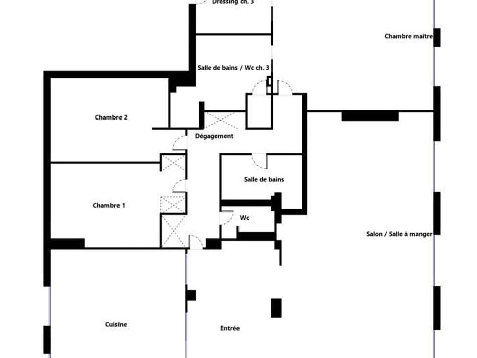Appartement Paris 16e