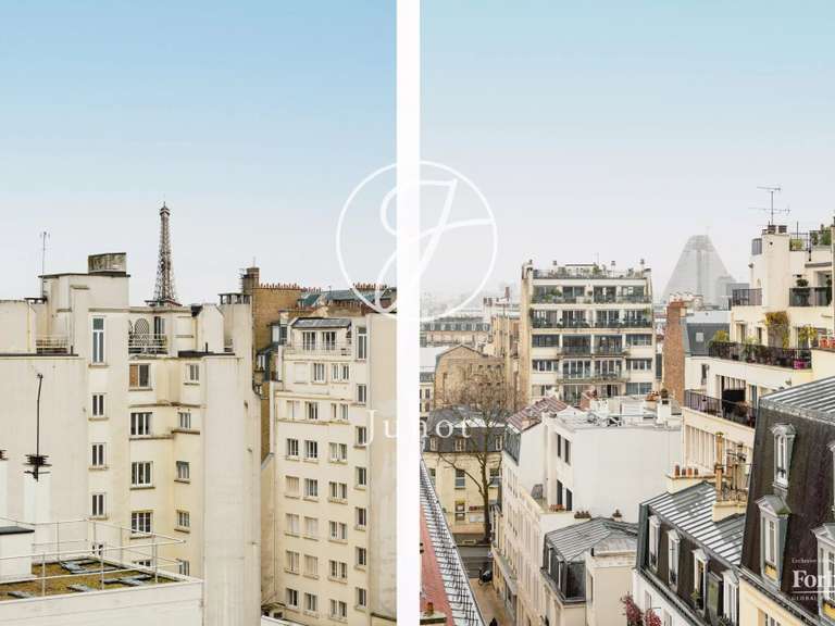Appartement Paris 16e - 3 chambres - 75m²