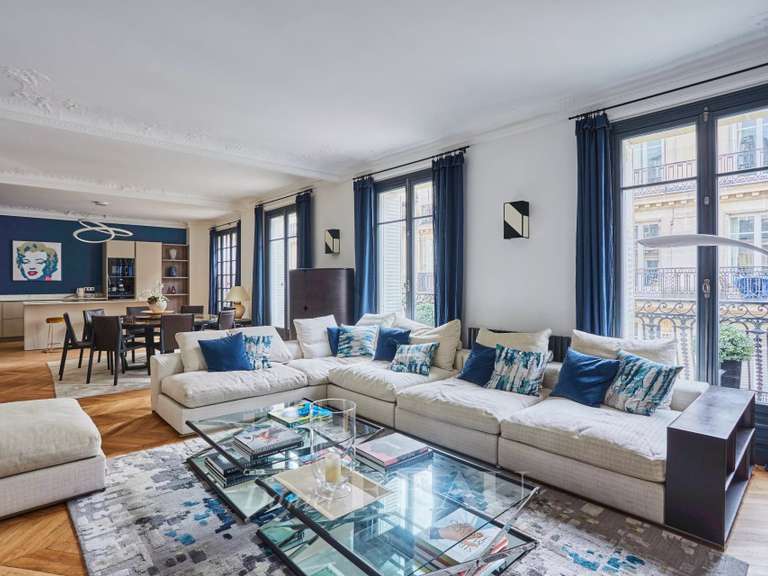 Appartement Paris 16e - 4 chambres - 185m²