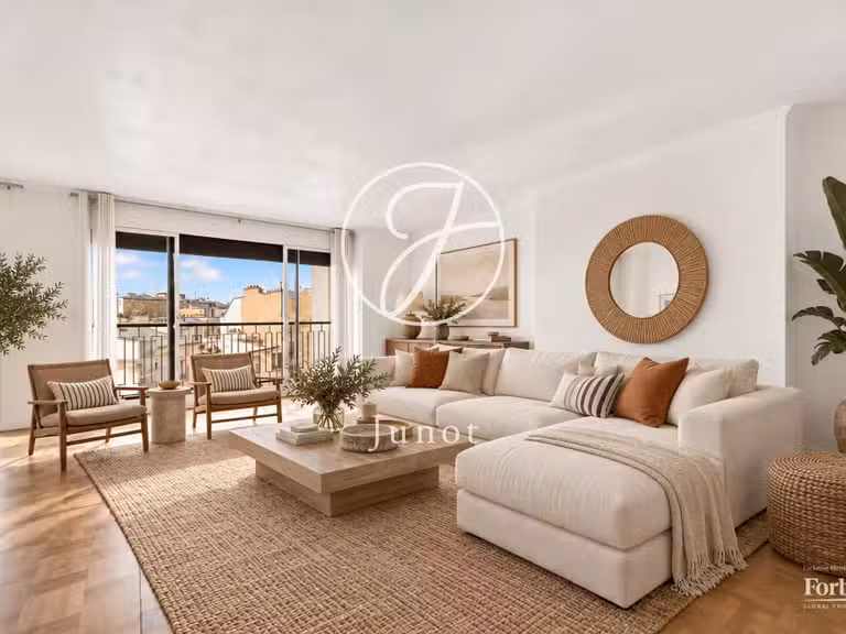 Appartement Paris 16e - 3 chambres - 128m²