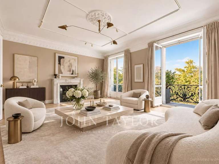 Appartement Paris 16e - 6 chambres - 335m²