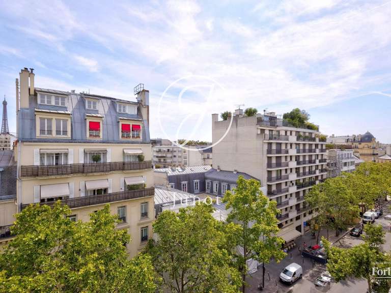 Appartement Paris 16e - 3 chambres - 124m²