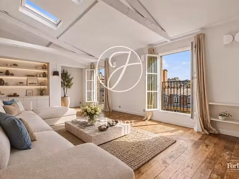 Appartement Paris 16e - 3 chambres - 124m²