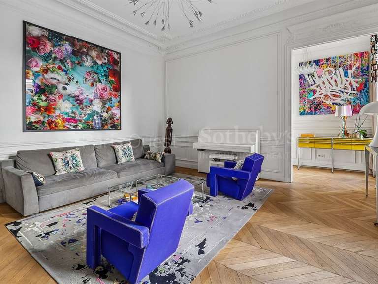 Appartement Paris 16e - 3 chambres - 135m²