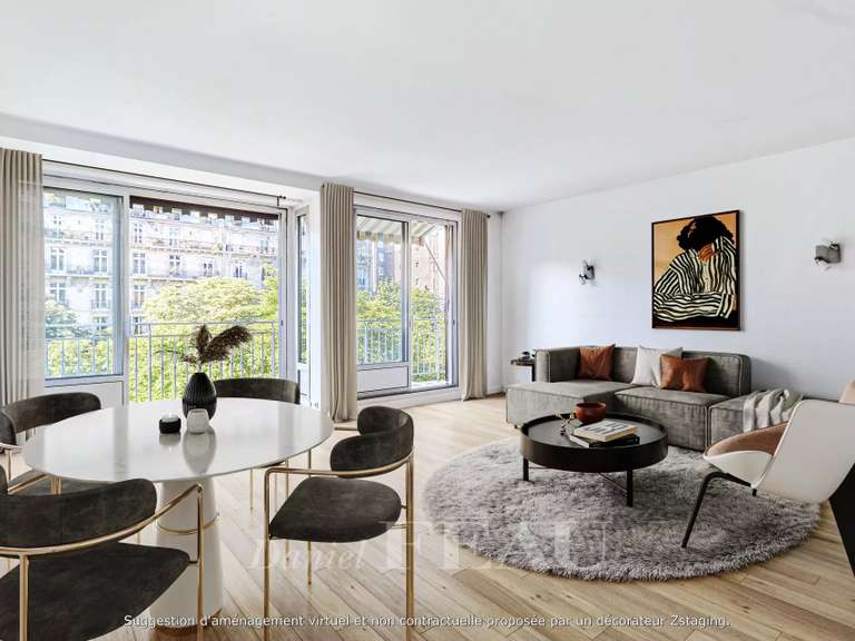 Appartement Paris 16e - 2 chambres - 86m²