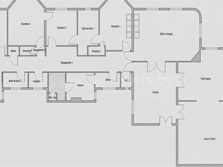 Appartement Paris 16e - 5 chambres - 270m²