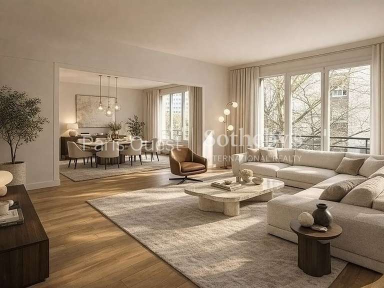 Appartement Paris 16e - 2 chambres - 95m²