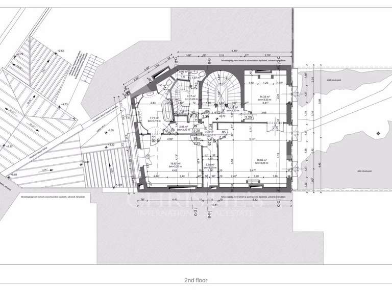 Hôtel particulier Paris 16e - 10 chambres - 509m²