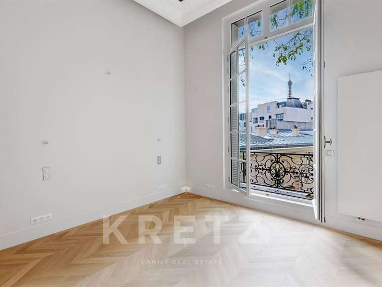 Hôtel particulier Paris 16e - 4 chambres - 330m²