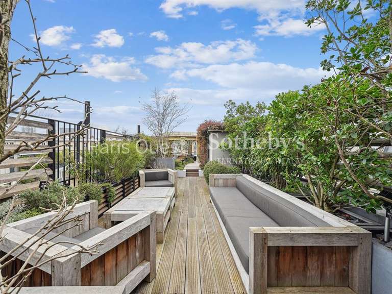 Hôtel particulier Paris 16e - 5 chambres - 453m²