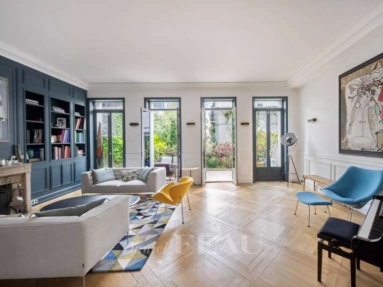 Hôtel particulier Paris 16e - 6 chambres - 425m²