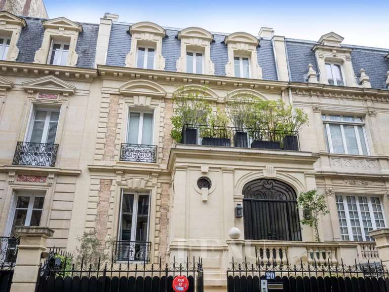 Hôtel particulier Paris 16e - 6 chambres - 425m²
