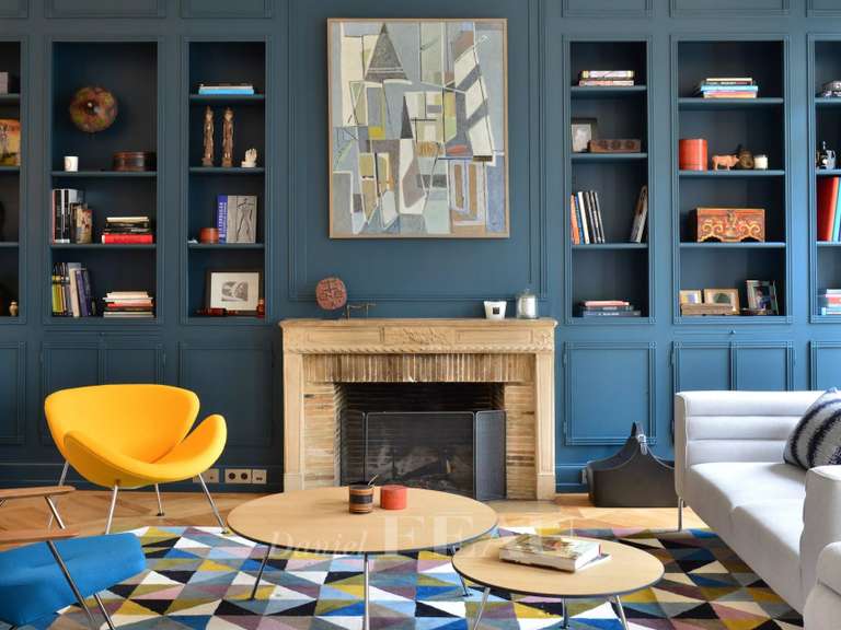 Hôtel particulier Paris 16e - 6 chambres - 425m²