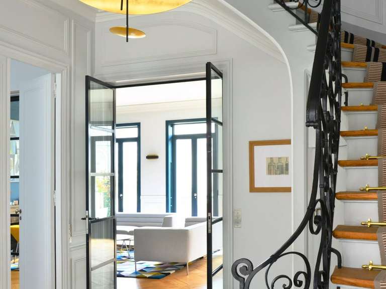 Hôtel particulier Paris 16e - 6 chambres - 425m²