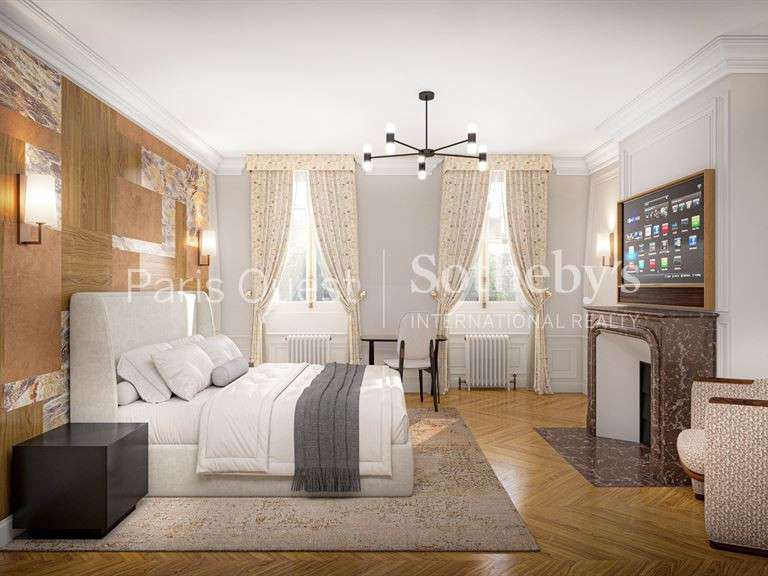 Hôtel particulier Paris 16e - 4 chambres - 671m²