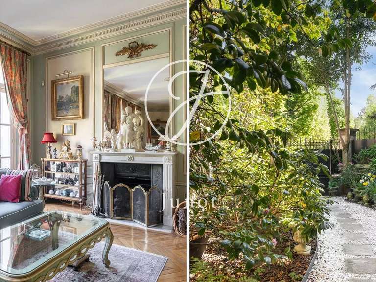 Hôtel particulier Paris 16e - 6 chambres - 484m²