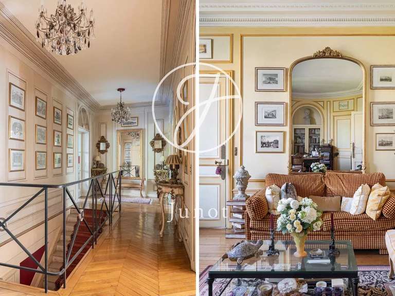 Hôtel particulier Paris 16e - 6 chambres - 484m²
