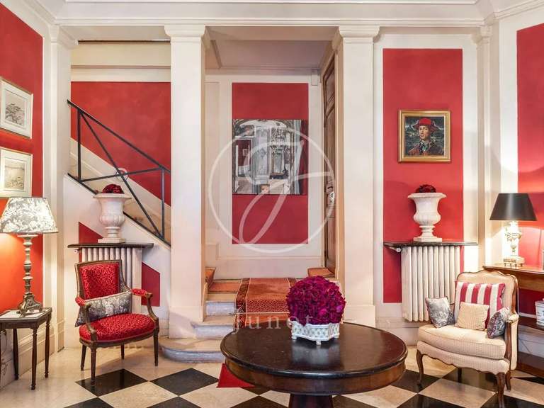 Hôtel particulier Paris 16e - 6 chambres - 484m²