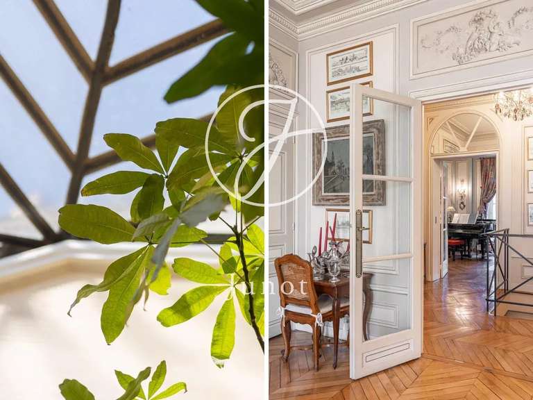 Hôtel particulier Paris 16e - 6 chambres - 484m²