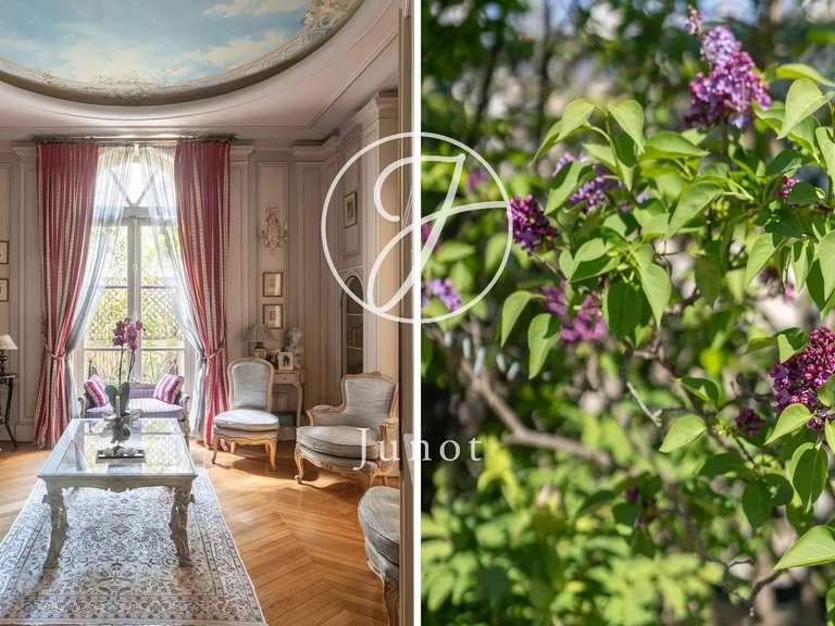 Hôtel particulier Paris 16e - 6 chambres - 484m²