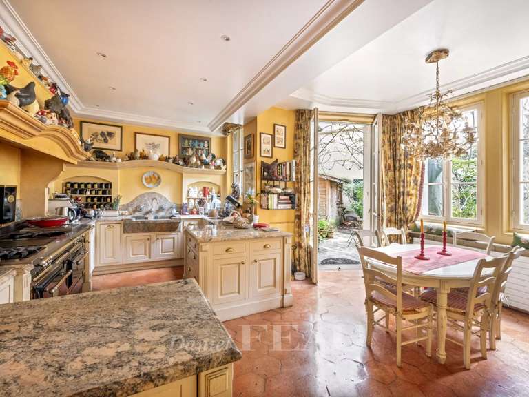 Hôtel particulier Paris 16e - 7 chambres - 484m²