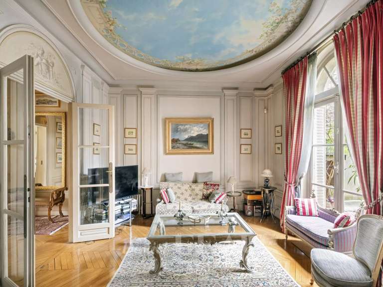 Hôtel particulier Paris 16e - 7 chambres - 484m²