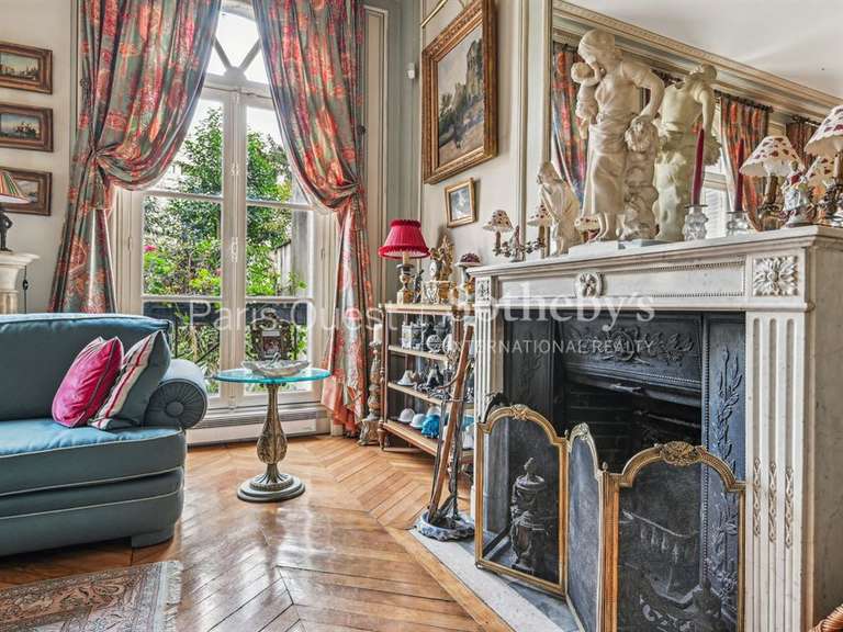Hôtel particulier Paris 16e - 6 chambres - 485m²