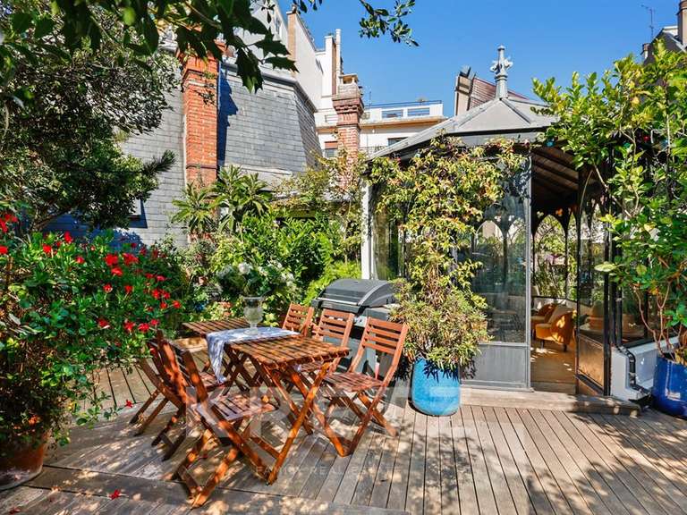 Hôtel particulier Paris 16e - 8 chambres - 413m²