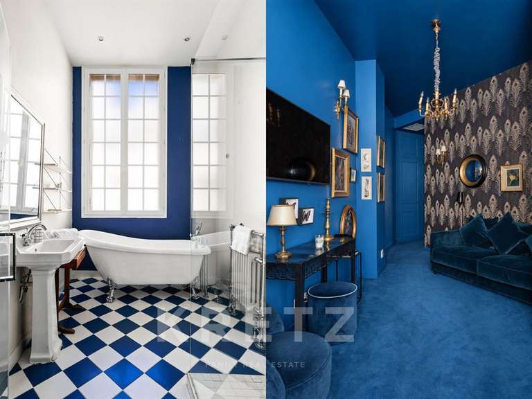 Hôtel particulier Paris 16e - 8 chambres - 413m²