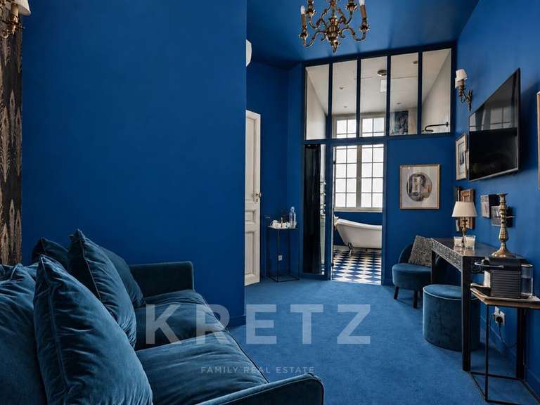 Hôtel particulier Paris 16e - 8 chambres - 413m²
