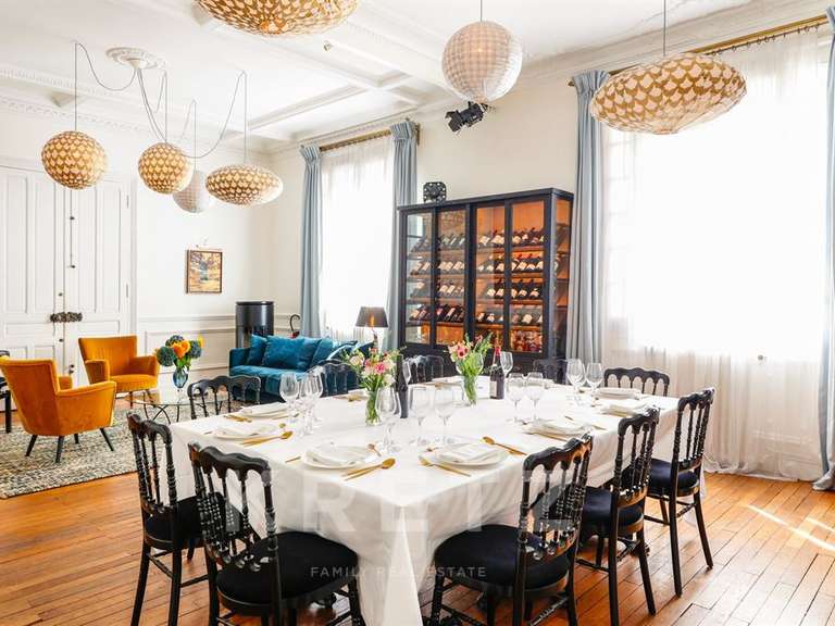 Hôtel particulier Paris 16e - 8 chambres - 413m²