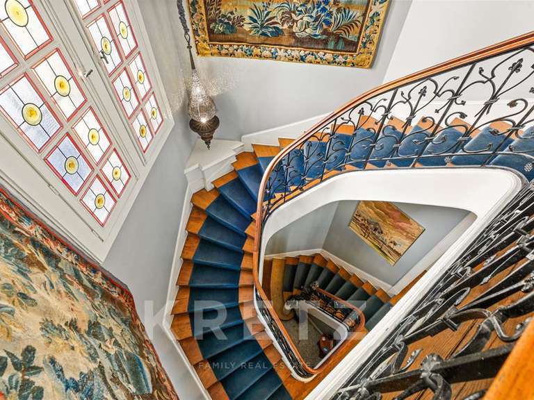 Hôtel particulier Paris 16e - 8 chambres - 413m²