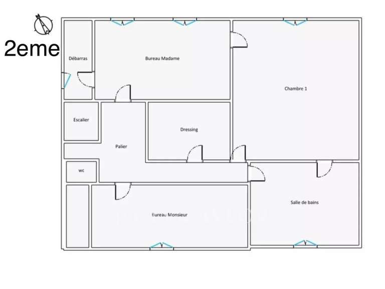 Maison Paris 16e - 7 chambres - 484m²