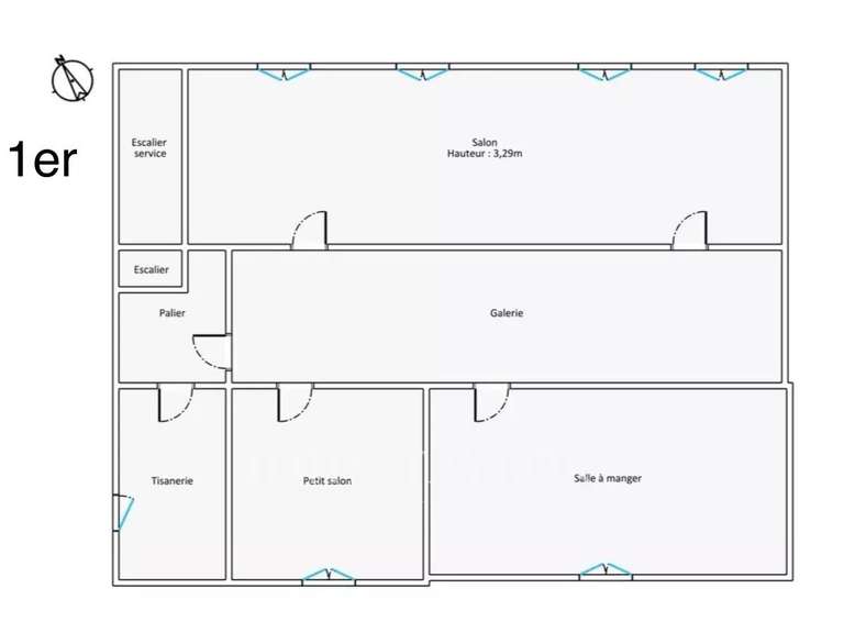 Maison Paris 16e - 7 chambres - 484m²