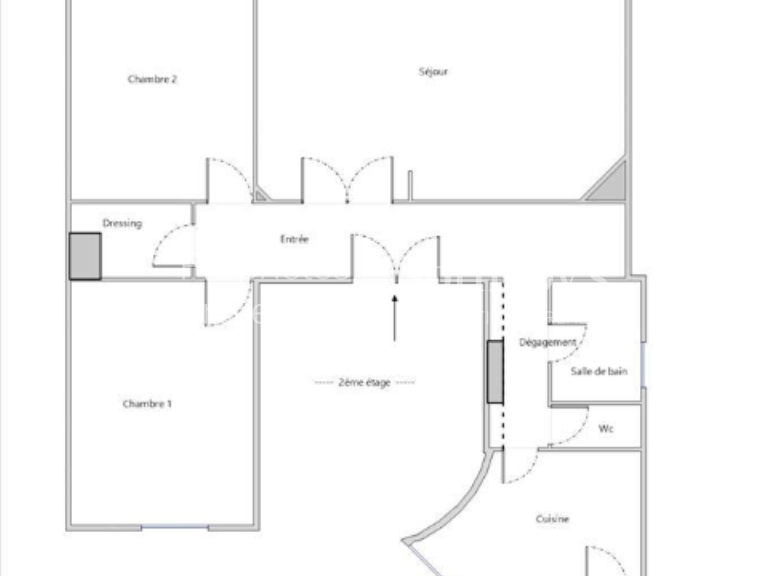 Apartment Paris 17e - 2 bedrooms - 74m²