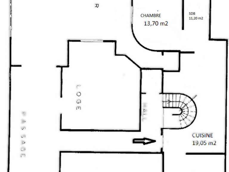 Apartment Paris 17e - 1 bedroom - 85m²