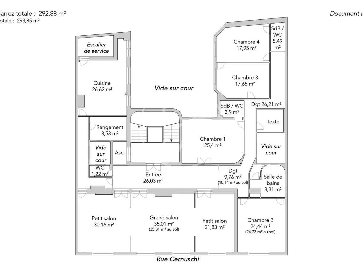 Appartement Paris 17e