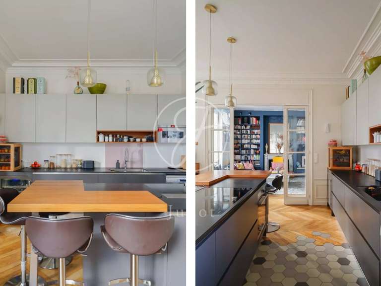 Appartement Paris 17e - 3 chambres - 146m²