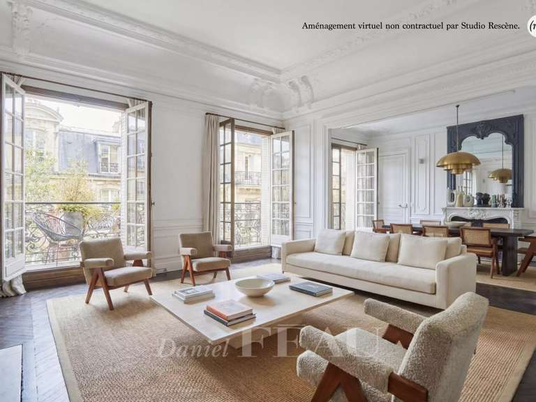 Appartement Paris 17e - 4 chambres - 265m²