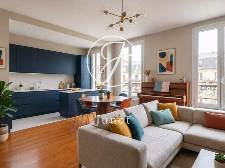Appartement Paris 17e - 3 chambres - 132m²