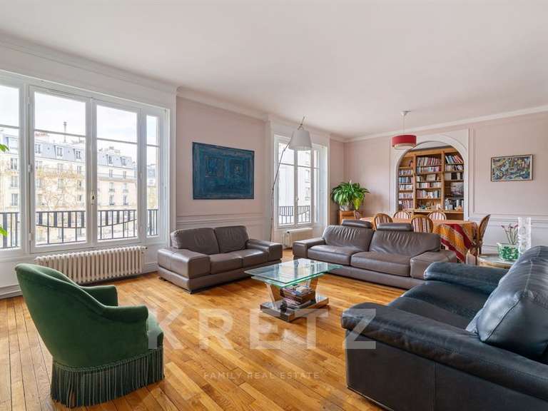 Appartement Paris 17e - 6 chambres - 285m²