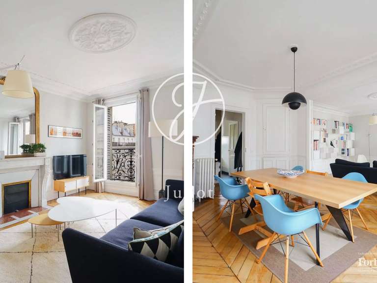 Appartement Paris 17e - 2 chambres - 81m²