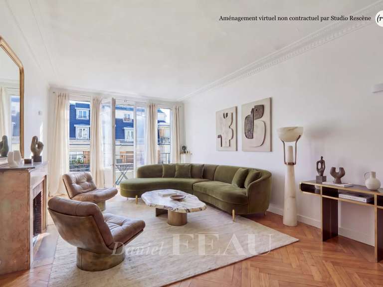 Appartement Paris 17e - 3 chambres - 113m²