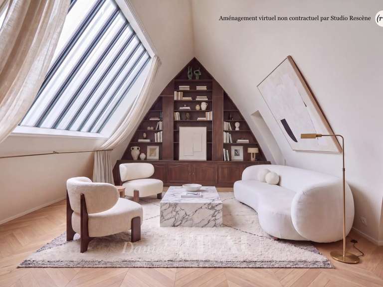 Appartement Paris 17e - 2 chambres - 96m²