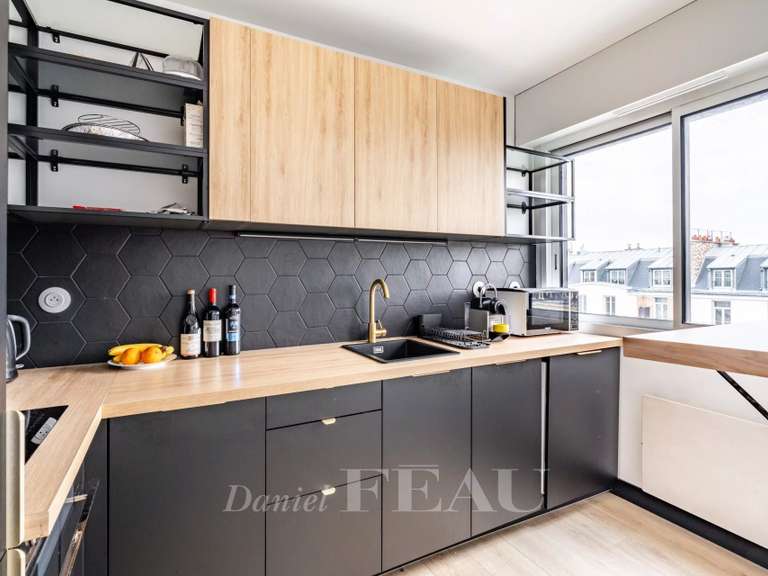 Appartement Paris 17e - 2 chambres - 54m²