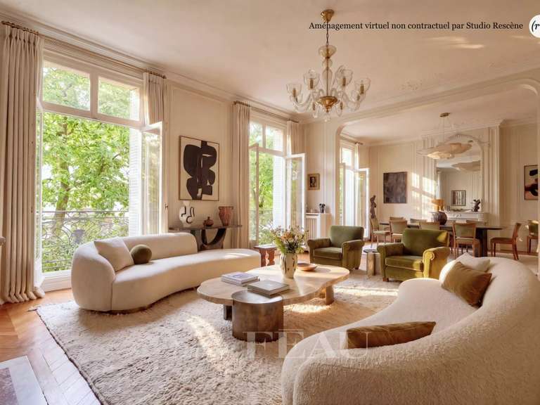 Appartement Paris 17e - 4 chambres - 259m²